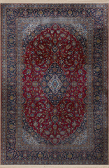Mira Bordo Temalı Çok Renkli Geleneksel Motif Desenli Vintage Dekoratif Halı Mira 2909 100×200