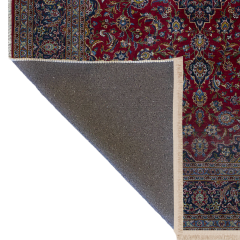 Mira Bordo Temalı Çok Renkli Geleneksel Motif Desenli Vintage Dekoratif Halı Mira 2909 100×200