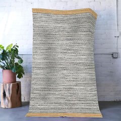 Mira Gri Renk Modern Tasarım Dekoratif Halı Mira 1525 80×300