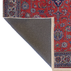 Mira Kırmızı Mavi Temalı Geleneksel Motif Desenli Kreatif Vintage Dekoratif Halı Mira 2914 150×230